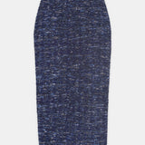 Textured Tweed Maxi Skirt