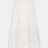 Sequin-Embellished Lace Maxi Skirt