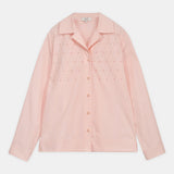 Embellished-Yoke Relaxed Shirt