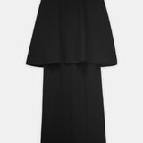 Nean Long Black Blazer Dress Black