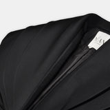 Nean Sculptural Collar Jacket Black