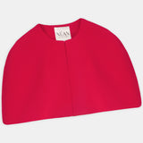 Cropped Structured Cape