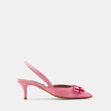 Nean Bow Detail Slingback Pumps Pink