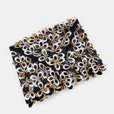 Nean Crystal Embellished Clutch Bag Black