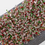 Nean Embellished Clutch Bag Silver