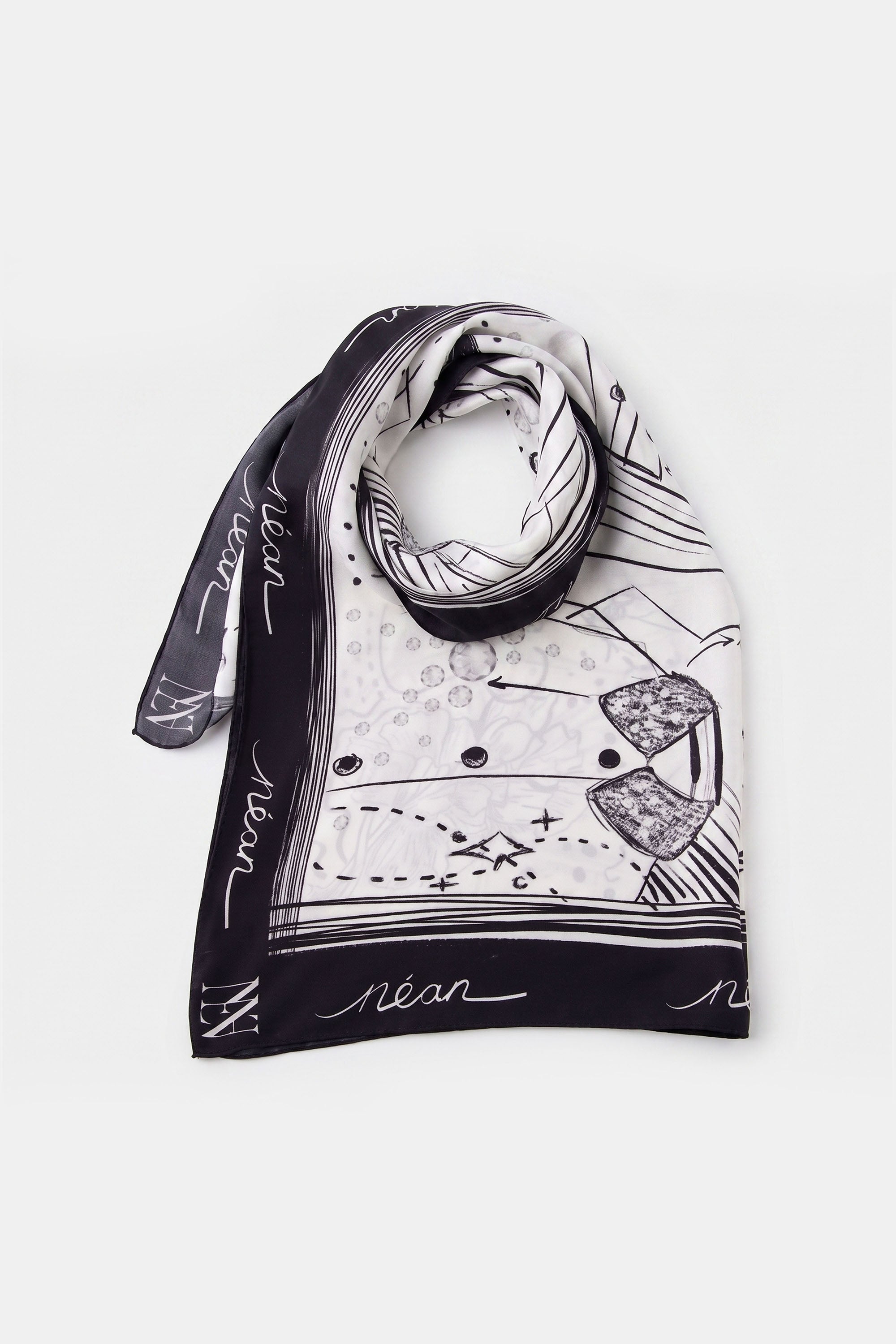 Modern Printed Scarf