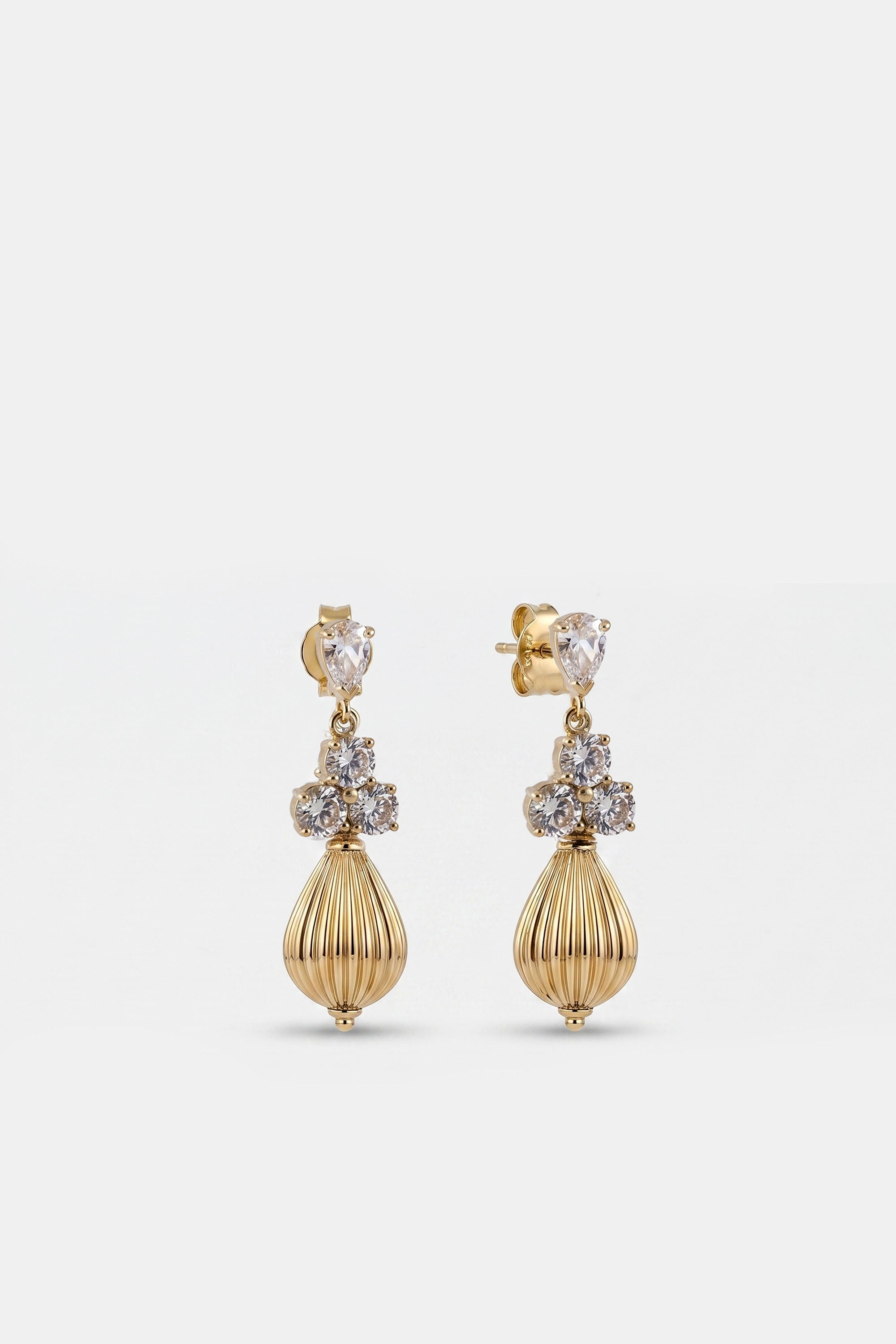 Crystal Embellished Earrings