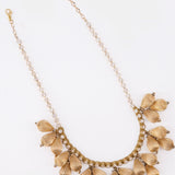 Crystal Embellished Charm Necklace