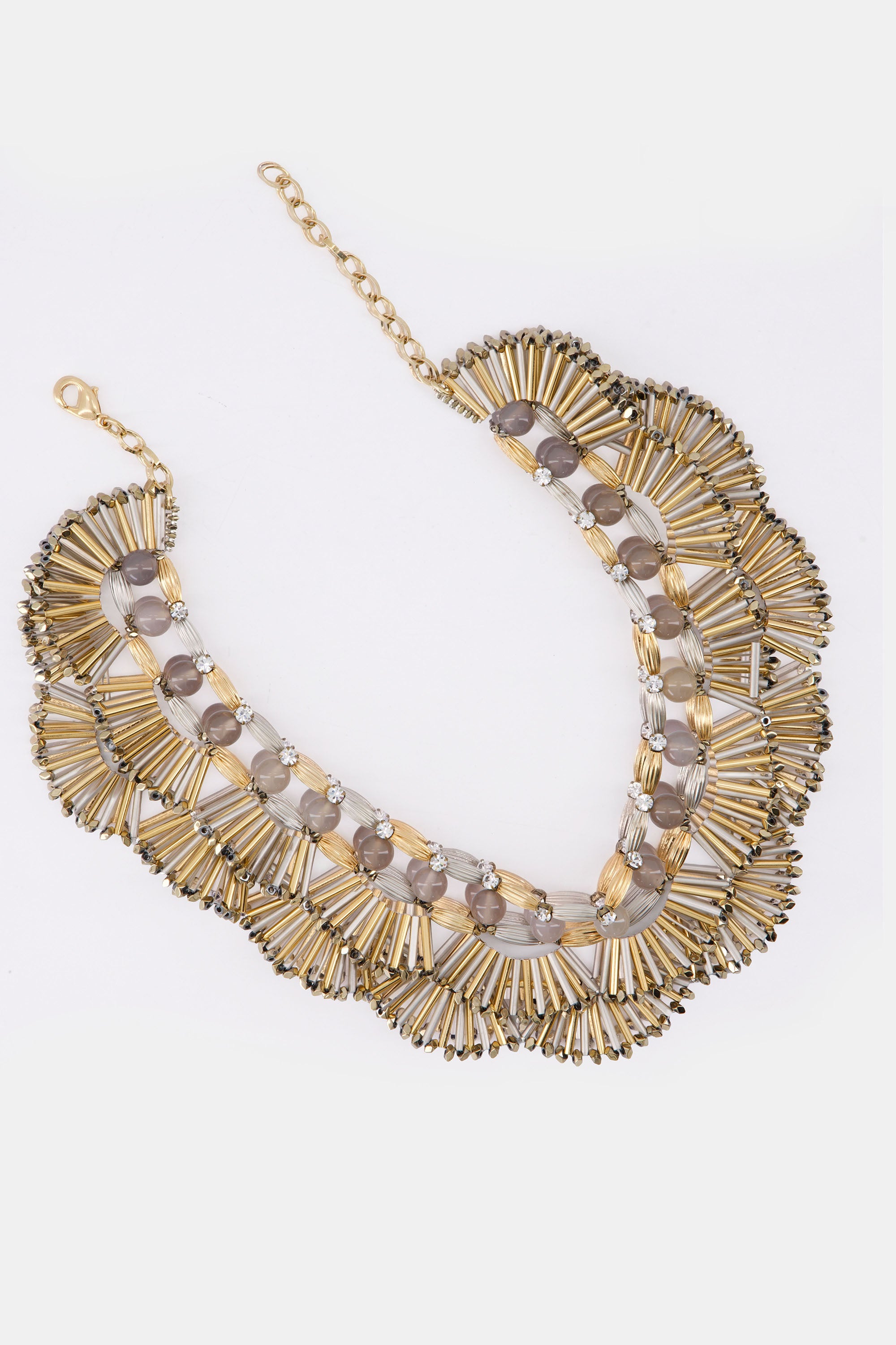 Crystal Embellished Chocker Necklace