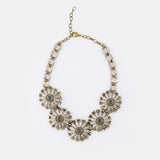 Crystal Flowers Necklace