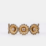 Crystal Flowers Bracelet