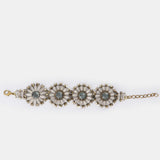 Crystal Flowers Bracelet