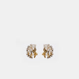 Crystal Embellished Earrings