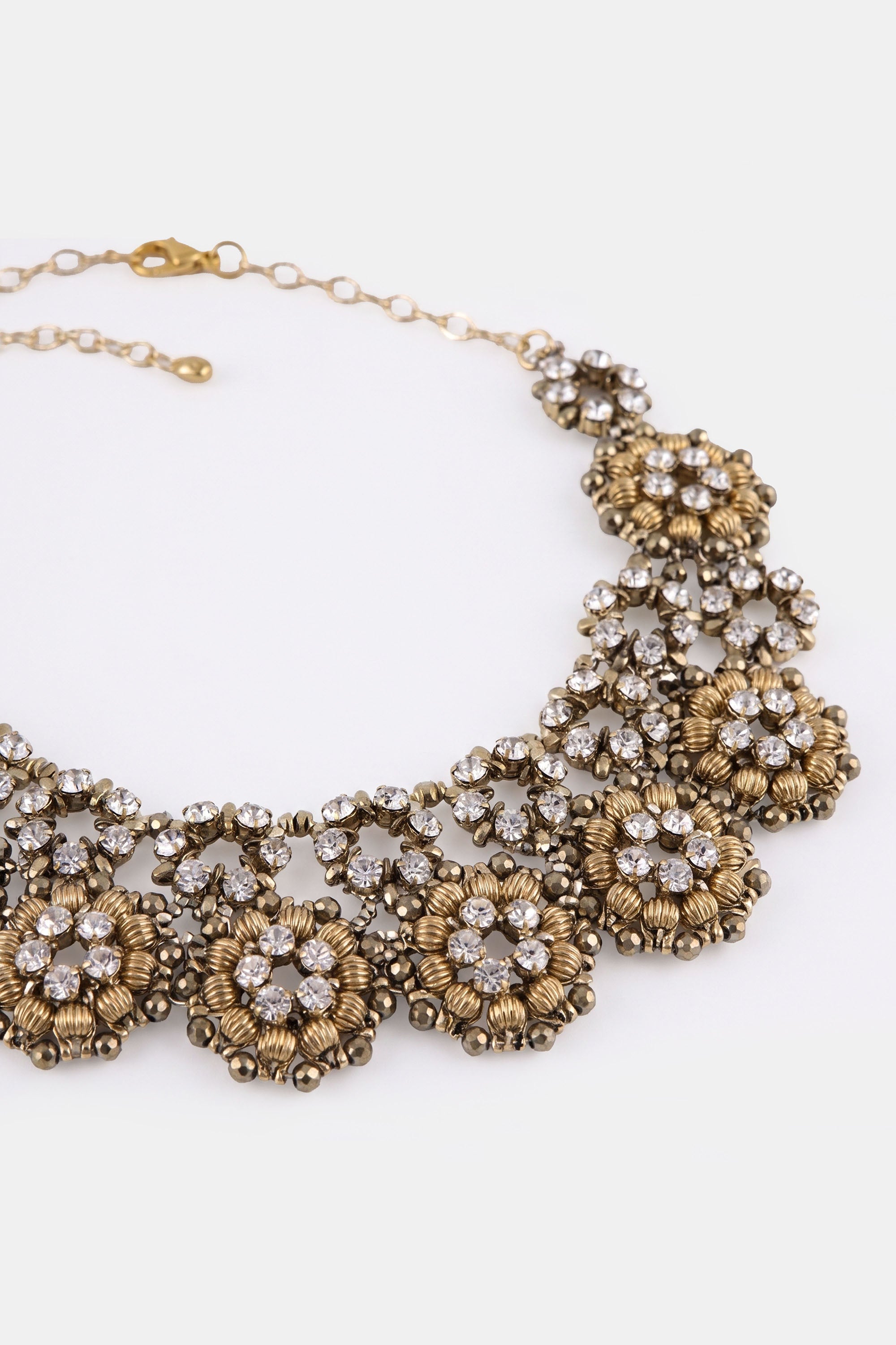 Crystal Embellished Necklace