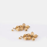 Twisted Crystal Earrings