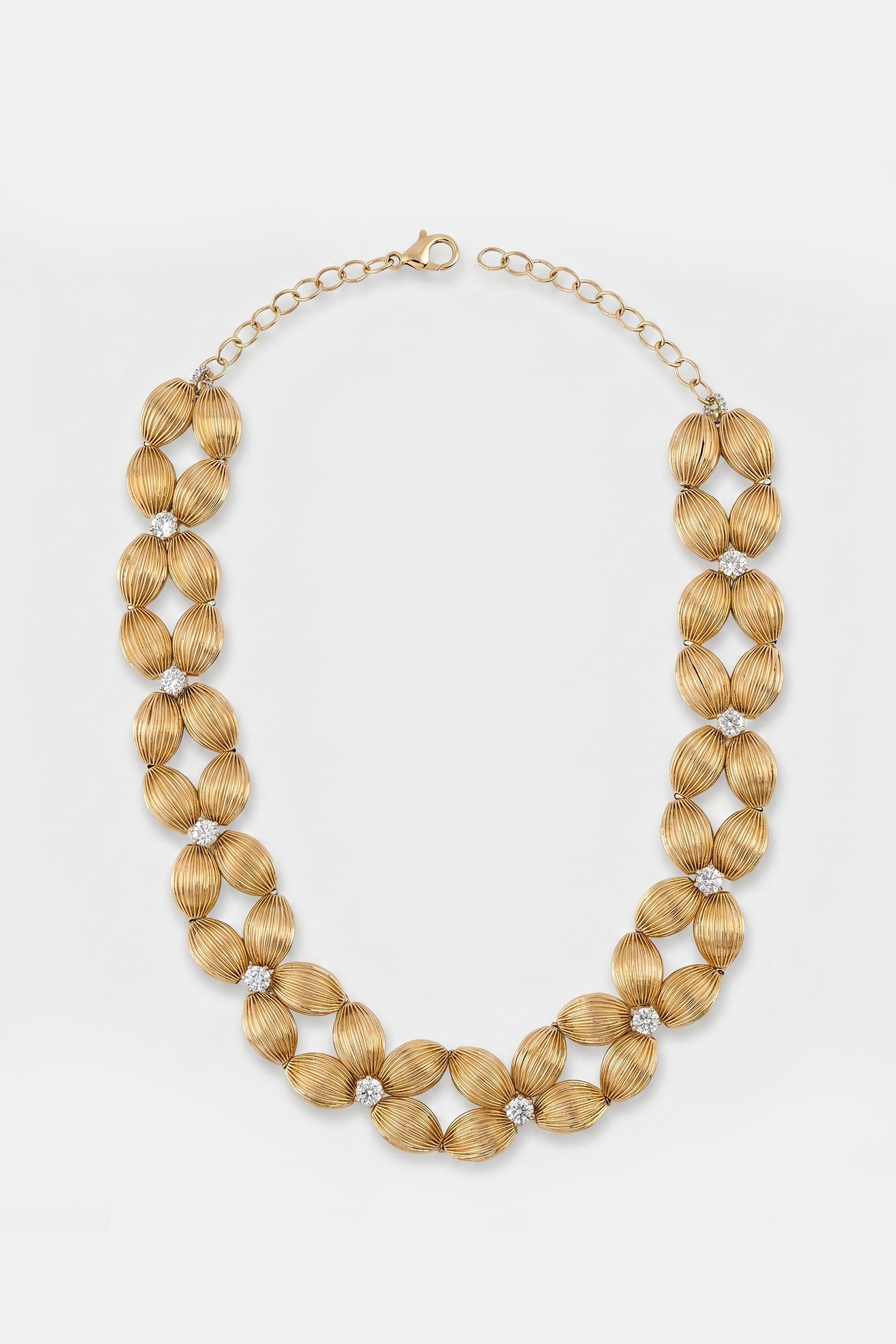 Twisted Crystal Necklace