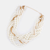 Faux Pearl Chic Necklace