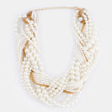 Faux Pearl Chic Necklace