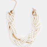 Faux Pearl Chic Necklace