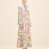 Floral Silk Blouse