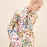 Floral Silk Blouse