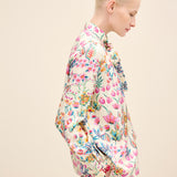 Floral Silk Blouse