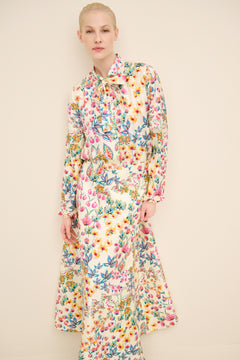 Floral Silk Blouse