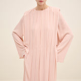 Pleated Chiffon Dress