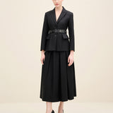 Tailored Belted Jacket