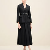 Tailored Belted Jacket