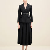 Tailored Belted Jacket