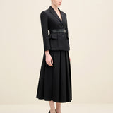 Tailored Belted Jacket