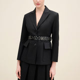 Tailored Belted Jacket