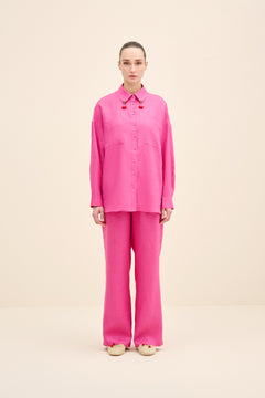 Drawstring Linen Trousers