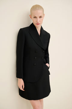 Double-Breasted Tailored Blazer