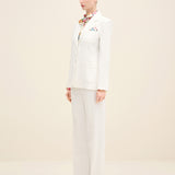 Tailored Crepe Blazer