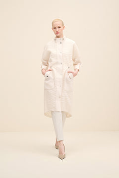 Textured Utility Coat