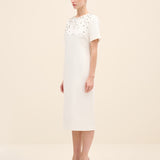 Crystal Embellished Midi Dress