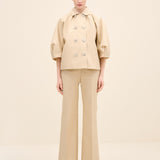 Tailored Flared Trousers