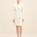 Double-Breasted Tailored Blazer
