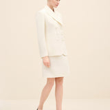 Double-Breasted Tailored Blazer