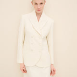 Double-Breasted Tailored Blazer