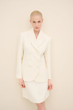 Double-Breasted Tailored Blazer