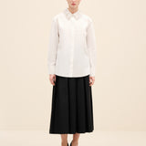 Embellished Collar Cotton Shirt