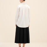 Embellished Collar Cotton Shirt