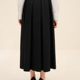 Pleated Midi Skirt
