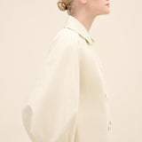 Cocoon-Sleeve Coat