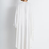 Nean Floral Embroidered Shirt Dress Off White