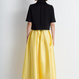 Nean Cropped Jacket With Beaded Floral Embellishment Black