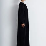 Nean Pearl-Embellished Maxi Dress Black